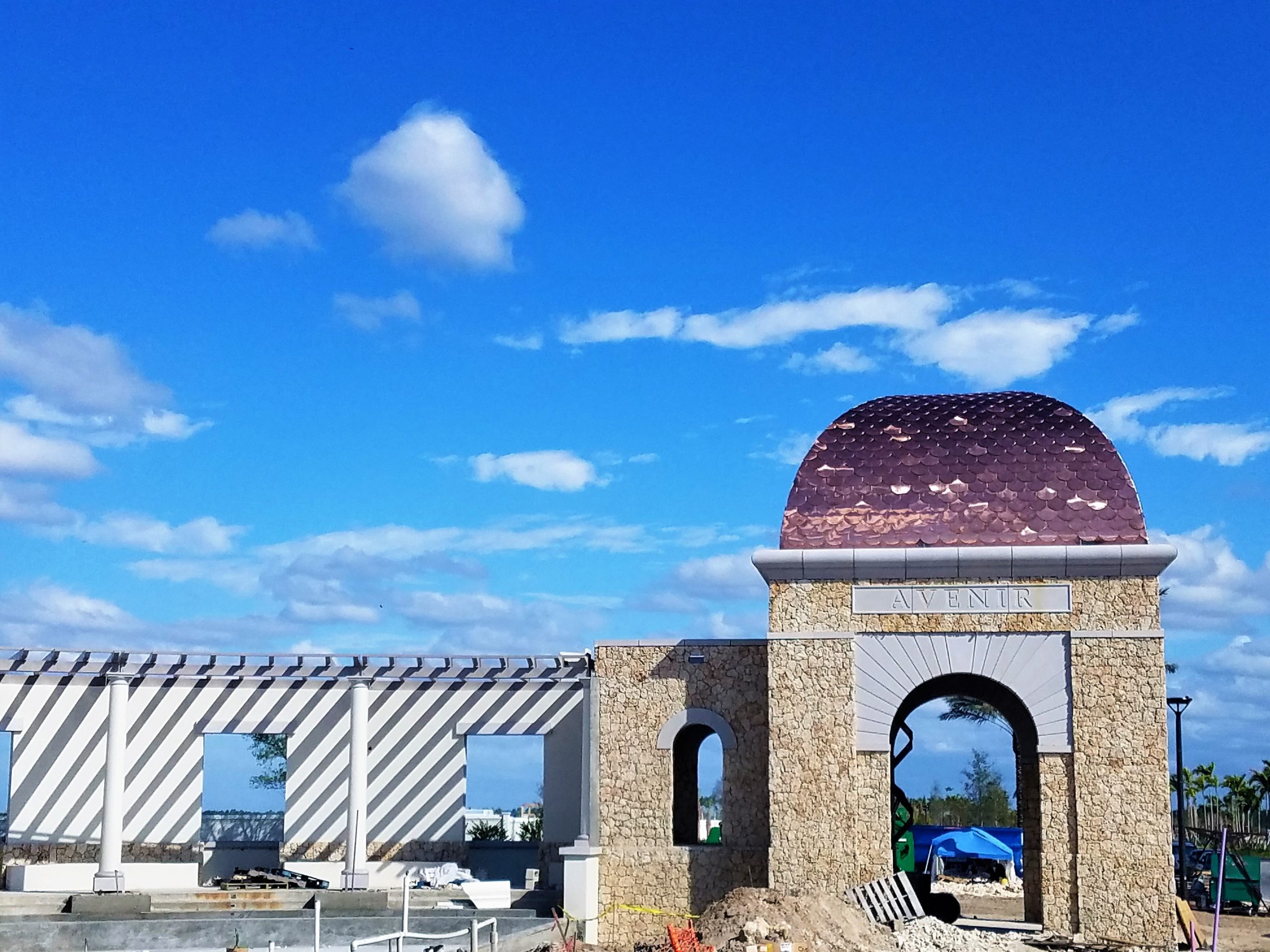 Avenir Northlake Blvd Entrance Taking Shape